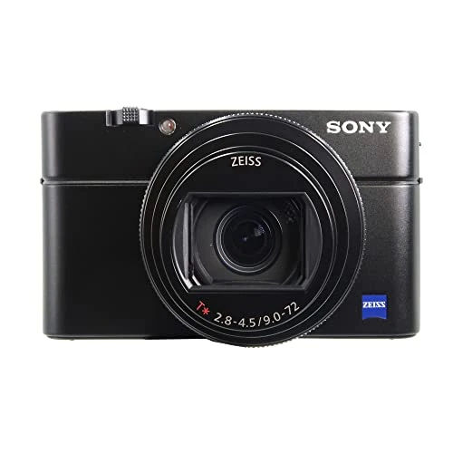 Sony RX100 VII Premium Compact Camera with 1.0-type stacked CMOS sensor (DSCRX100M7) (Renewed)
