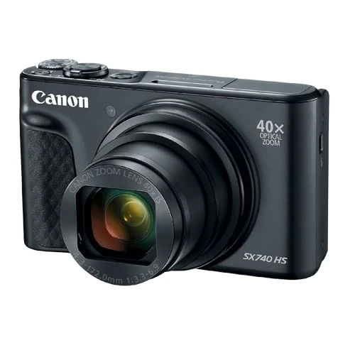 Canon Powershot SX740 HS Digital Camera (Black)