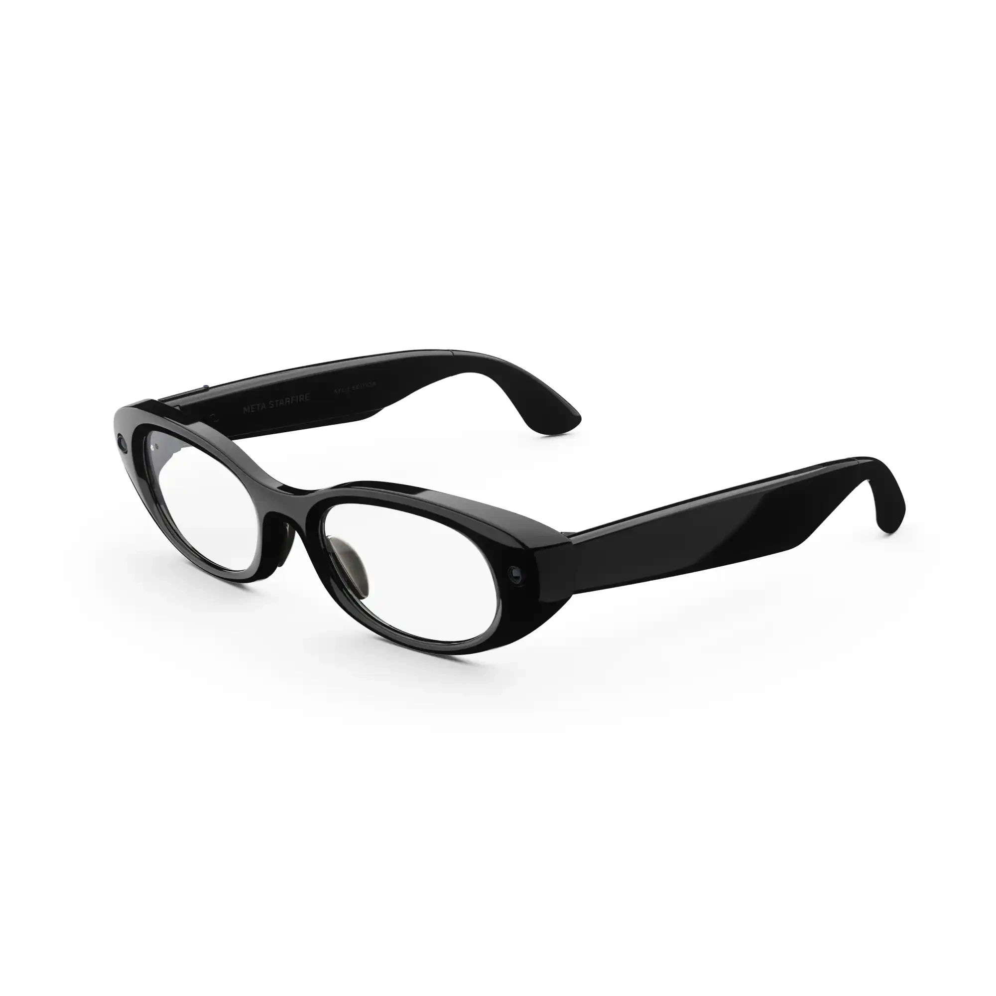 Meta Starfire Kylie Edition Smart Ai Glasses For Women Men Meta Ai 12Mp Camera Live Translate Transitions Grey Lenses Classic Black