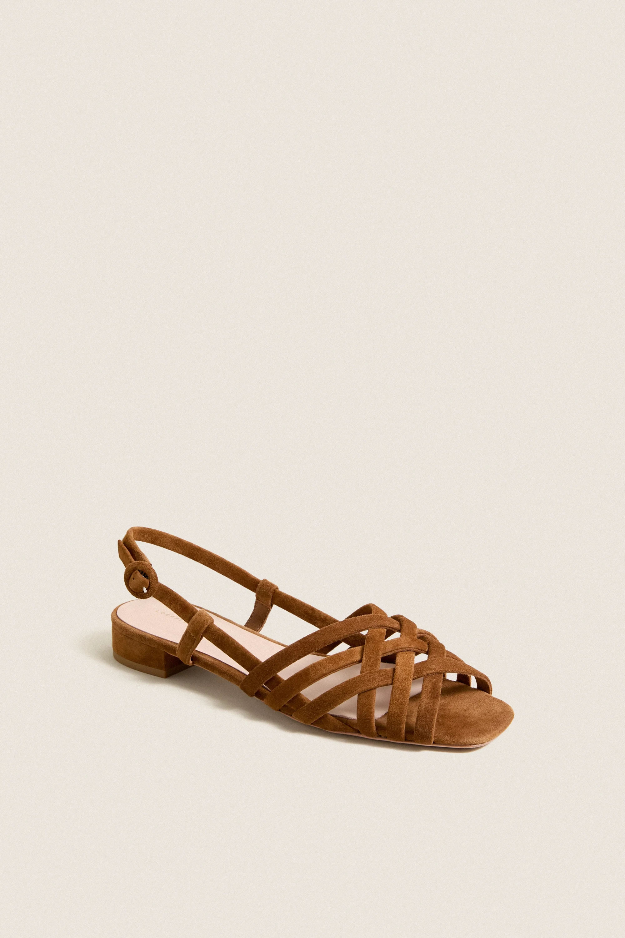Cacao Suede Shelly Sandals | Loeffler Randall