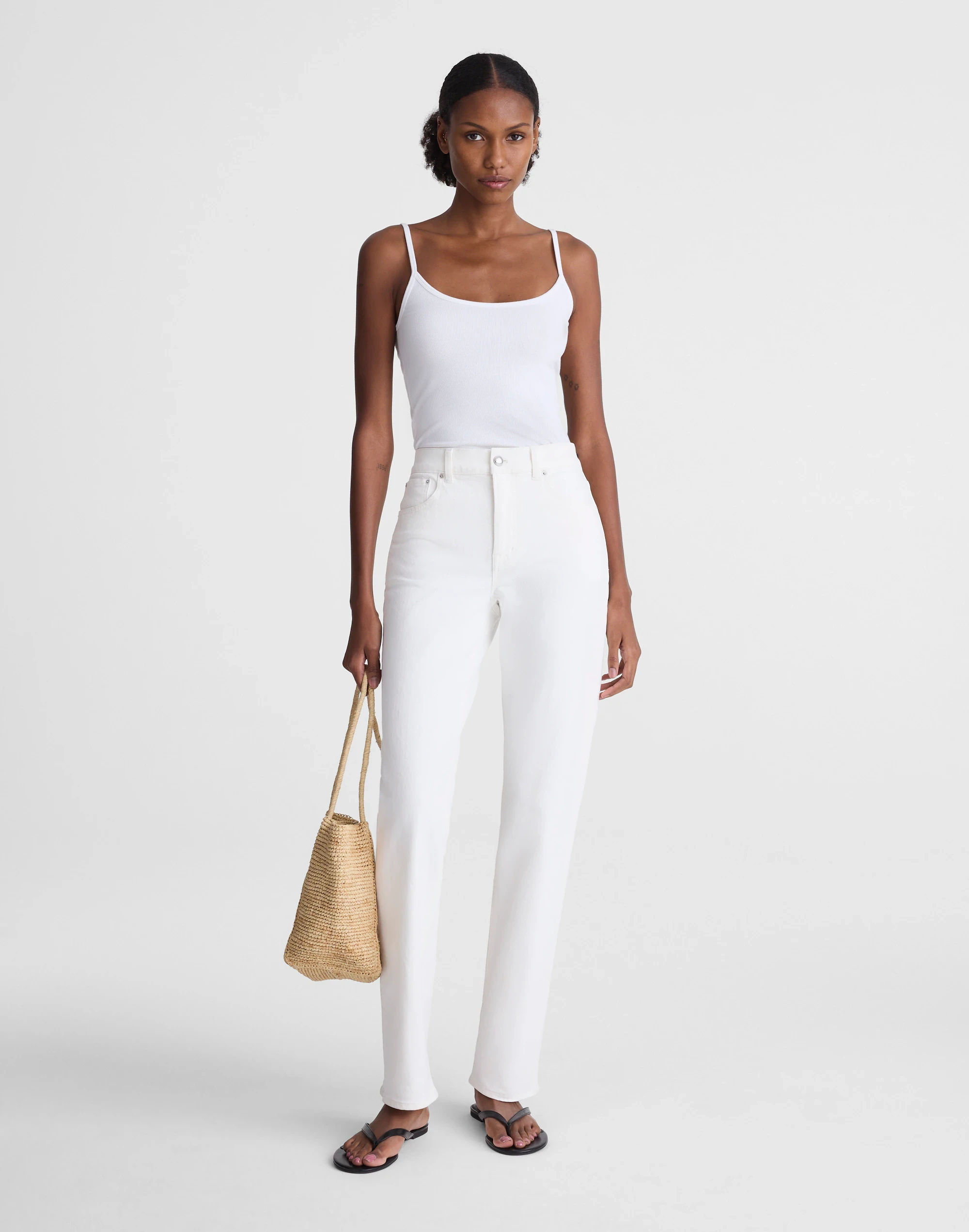 The Longline Straight Jean