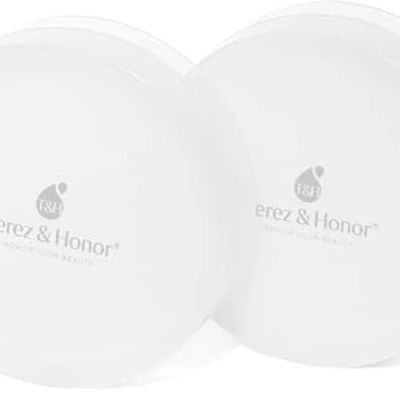 Small Travel Containers for Skincare: 2 Jars Korean Mini Containers with Lids for Toner Pads & Under Eye Patches DIY - Travel-Friendly, Reusable, Leak Proof Skincare Storage, Made in Korea