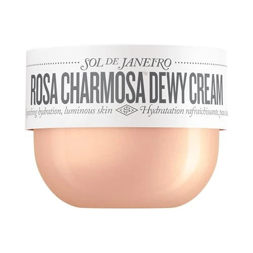Sol de Janeiro Rosa Charmosa Dewy Cream Hydrating Body Cream with Dewy Finish 240 ml/ 8.1 fl oz