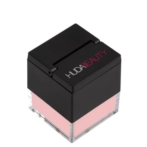 Huda Beauty Mini Easy Bake Loose Baking & Setting Powder - Cherry Blossom Cake (fair to medium with true pink undertones) 0.21 oz / 6 g