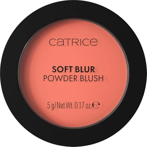 Catrice Soft Blur Powder Blush | Velvety Matte Finish, Lightweight Formula | Buildable Color | Vegan & Cruelty Free (020 | Coral Cloud)