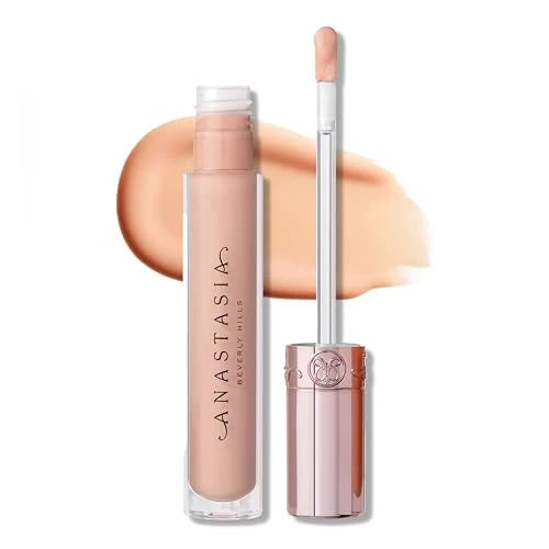 Anastasia Beverly Hills Lip Gloss - High-Shine Non-Sticky Lip Gloss for Fuller-Looking Lips with Smooth Comfortable Wear and Luminous Color Finish - Cantaloupe
