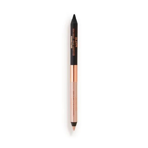 Charlotte Tilbury Exagger-Eyes Eyeliner Duo - Dual-Ended, Smudge Proof Eyeliner with 2 Complementary Shades - Long-Wear, Waterproof, Humidity-Resistant - Black