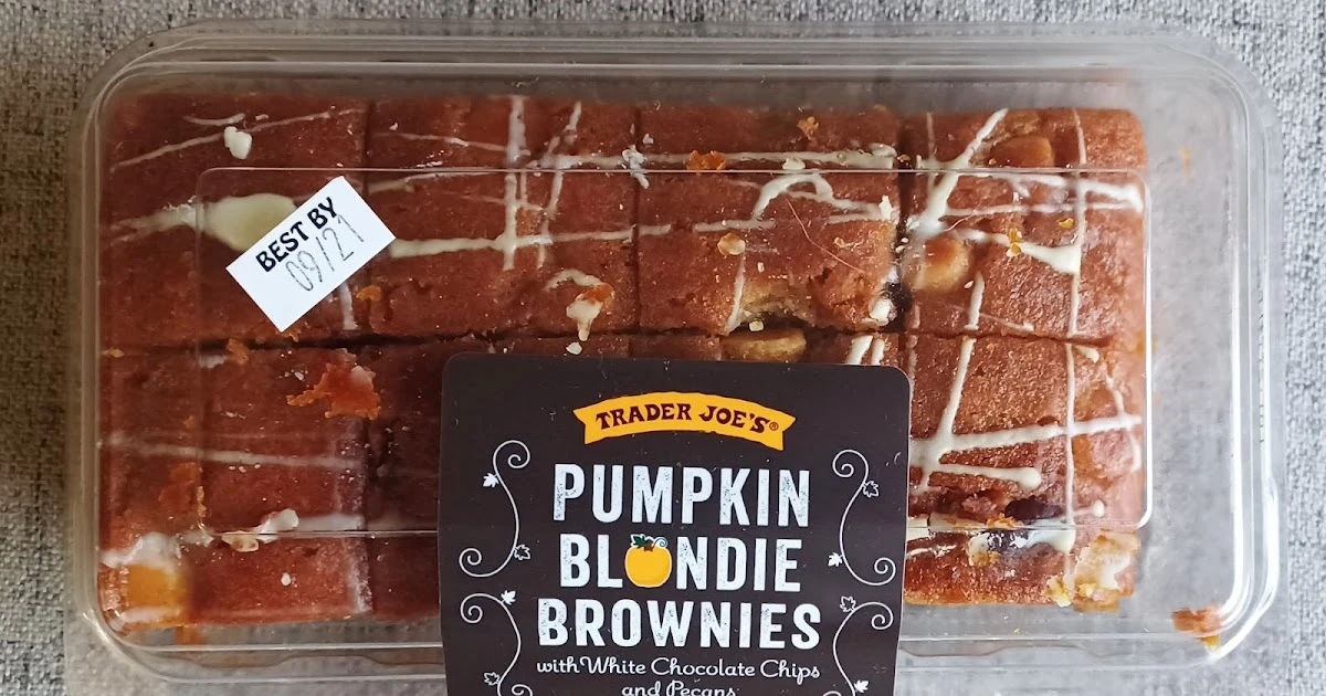 Pumpkin Blondie Brownies