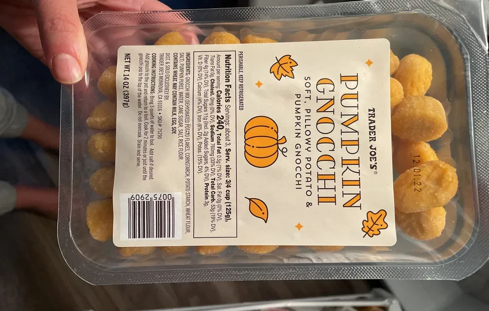 Pumpkin Gnocchi