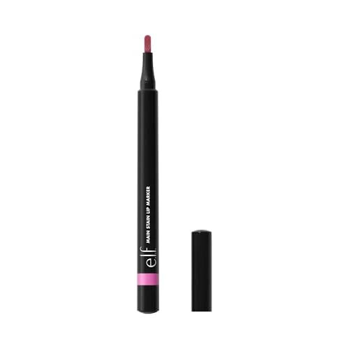 e.l.f. Main Stain Lip Marker, Lip Stain Lip Liner, Define, Contour & Fill for Long-Lasting & Transfer-Resistant Color, Vegan & Cruelty-Free, Balletcore