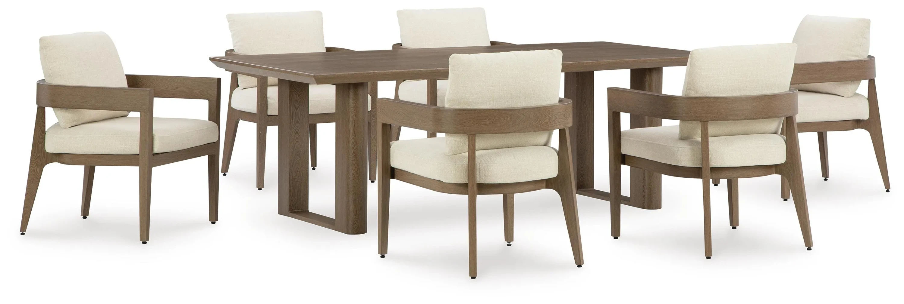 Serene Bay Outdoor Dining Table and 6 Chairs | Ashley