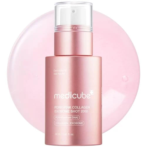 medicube Exosome Shot PDRN Pink Collagen 2,000 PPM Spicule Facial Serum