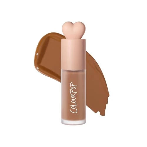 ColourPop Liquid Bronzer for Face - Buildable, Lightweight Liquid Contour + Makeup Bronzer - Blendable, Hydrating Formula with Squalane + Vitamin E - Neutral Warm Medium Bronze, Corral Beach (0.27 oz)