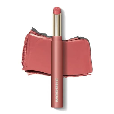 Morphe Lip Filter Hydroplump Soft Matte Lipstick - Plumping Matte Lip Color with Jojoba Oil and Mango Butter - Long Lasting Moisturizing Lipstick for Women - Dearest (0.08 oz)