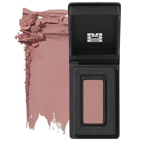 MOB Beauty Eyeshadow M1 Matte Dusty Rose – Cool-Toned Soft Pink Shade for Crease or All Over Wash, Talc-Free Vegan Cruelty-Free Skincare Infused Long Wear Sustainable Refillable Compact