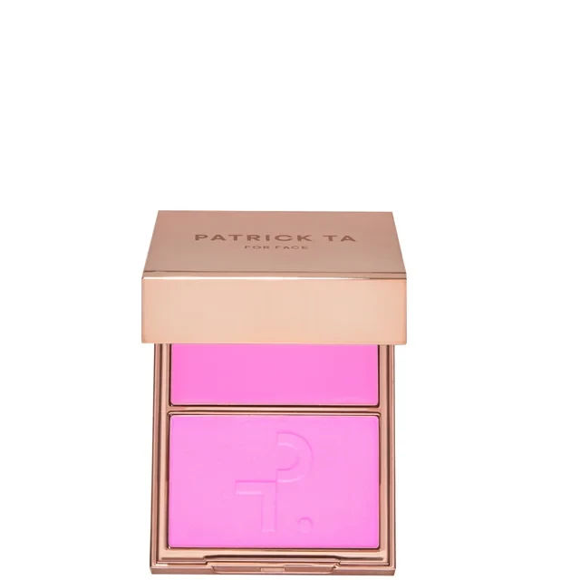 PATRICK TA Major Headlines Double-Take Cream and Powder Blush Duo (Various Shades)