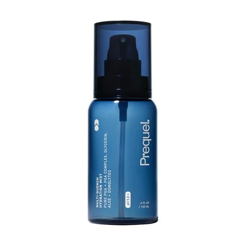 Prequel Skin Multi-Quench Hydration Mist – Moisturizing Face Spray with Plumping PGA Complex, Glycerin, Aloe & More – Hydrating Facial Spray with Niacinamide for Smoother Skin – Fine Mist Humectant