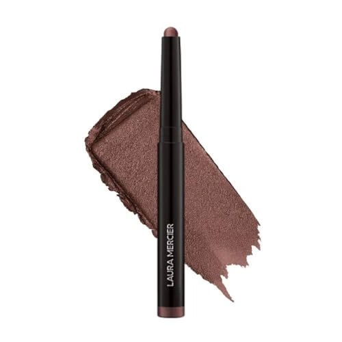 Laura Mercier Caviar Stick Cream Eyeshadow: Shimmer Finish, 24HR Wear, Long Lasting, Rich Color, Easily Blendable & Buildable, Waterproof, Hyaluronic Acid Infused, Burnished Bronze