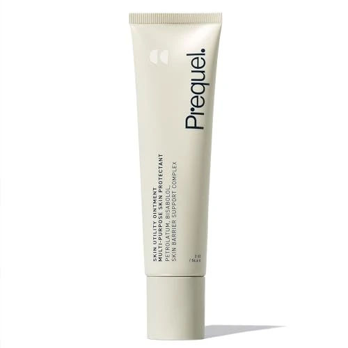 Prequel Skin Utility Ointment, Moisturizing Protectant. Mid-weight Occlusive Face and Body Cream for Dry Skin, Hand Cream for Cracked Hands. Soothing Barrier Protection with 45% Petrolatum