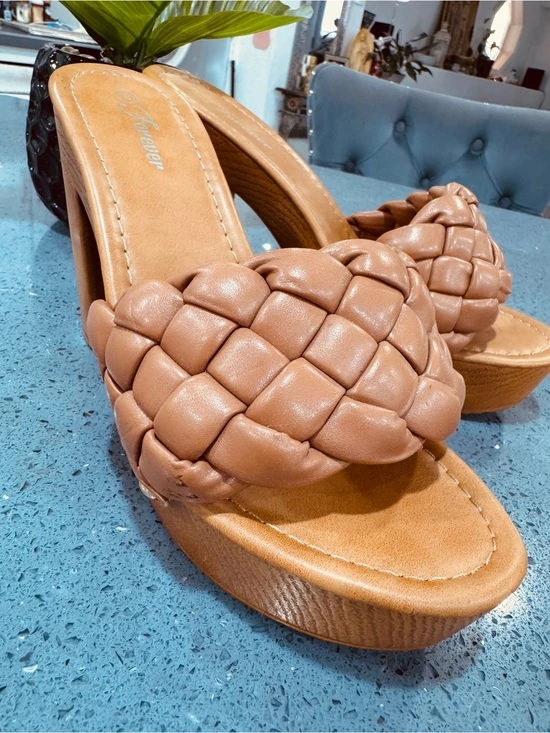 Woven Slide Sandals