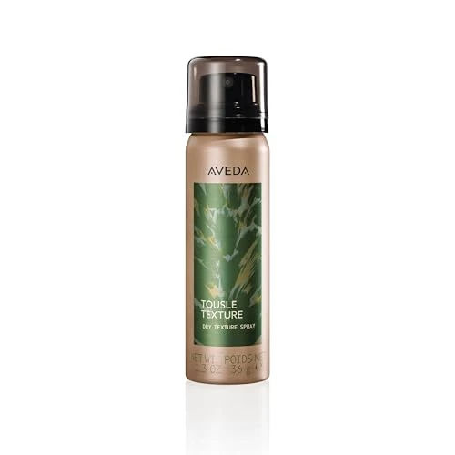 Aveda Tousle Texture Dry Texture Spray | Adds Volume and Texture | Thermal Heat Protection | For Fine to Medium Hair Types | With Zeolite Minerals, Cassava, and Olive Extract, Travel Size, 1.2 Ounce