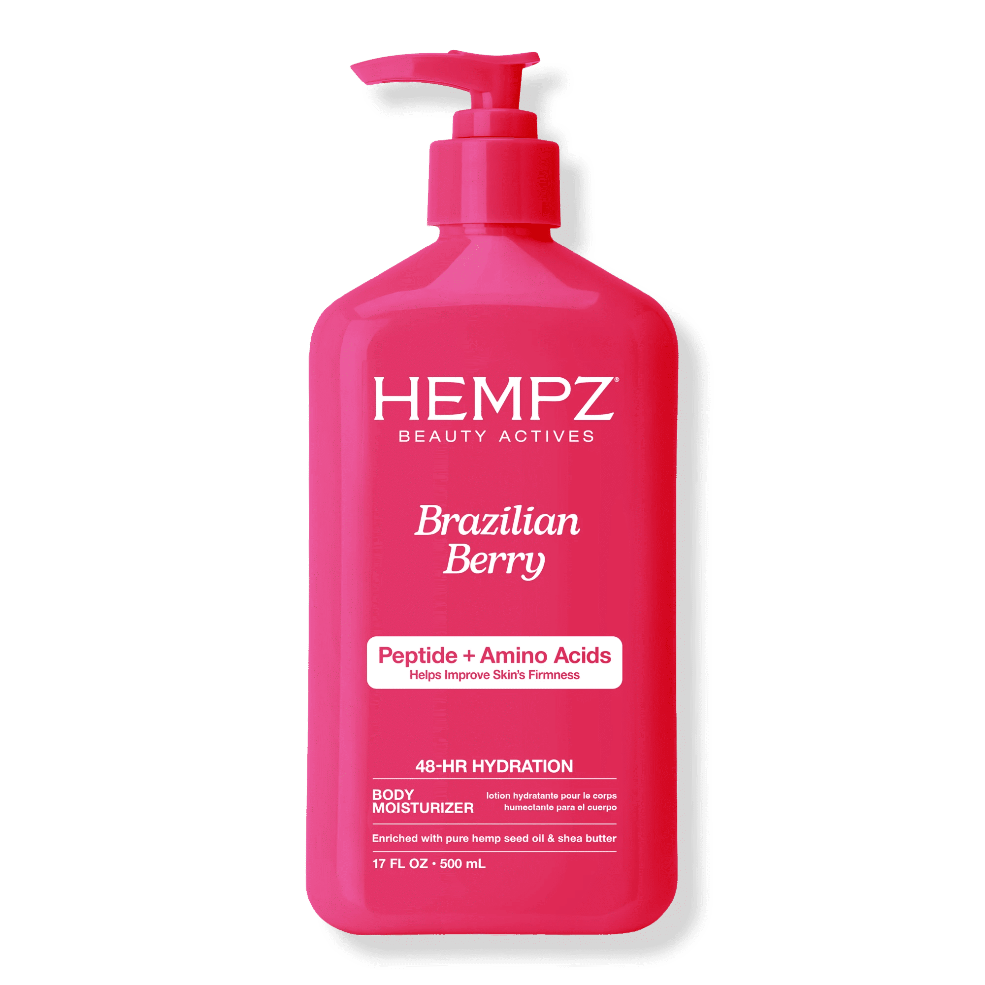 Brazilian Berry Body Moisturizer with Peptide + Amino Acids - 17.0 oz