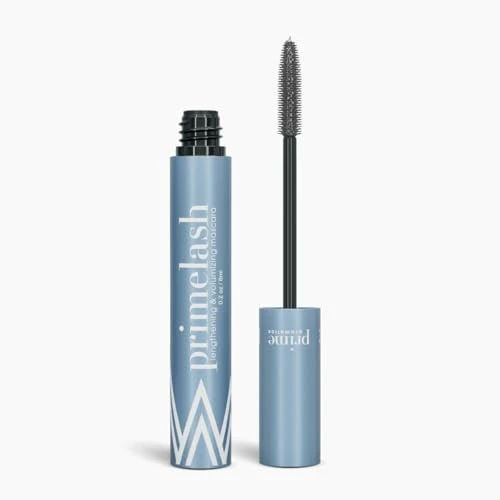 Prime Prometics PrimeLash Mascara for Older Woman – Volumizing, Incredible Length in 2 Coats – Long-Stay, Zero Clumps, Hypoallergenic (Smoky)