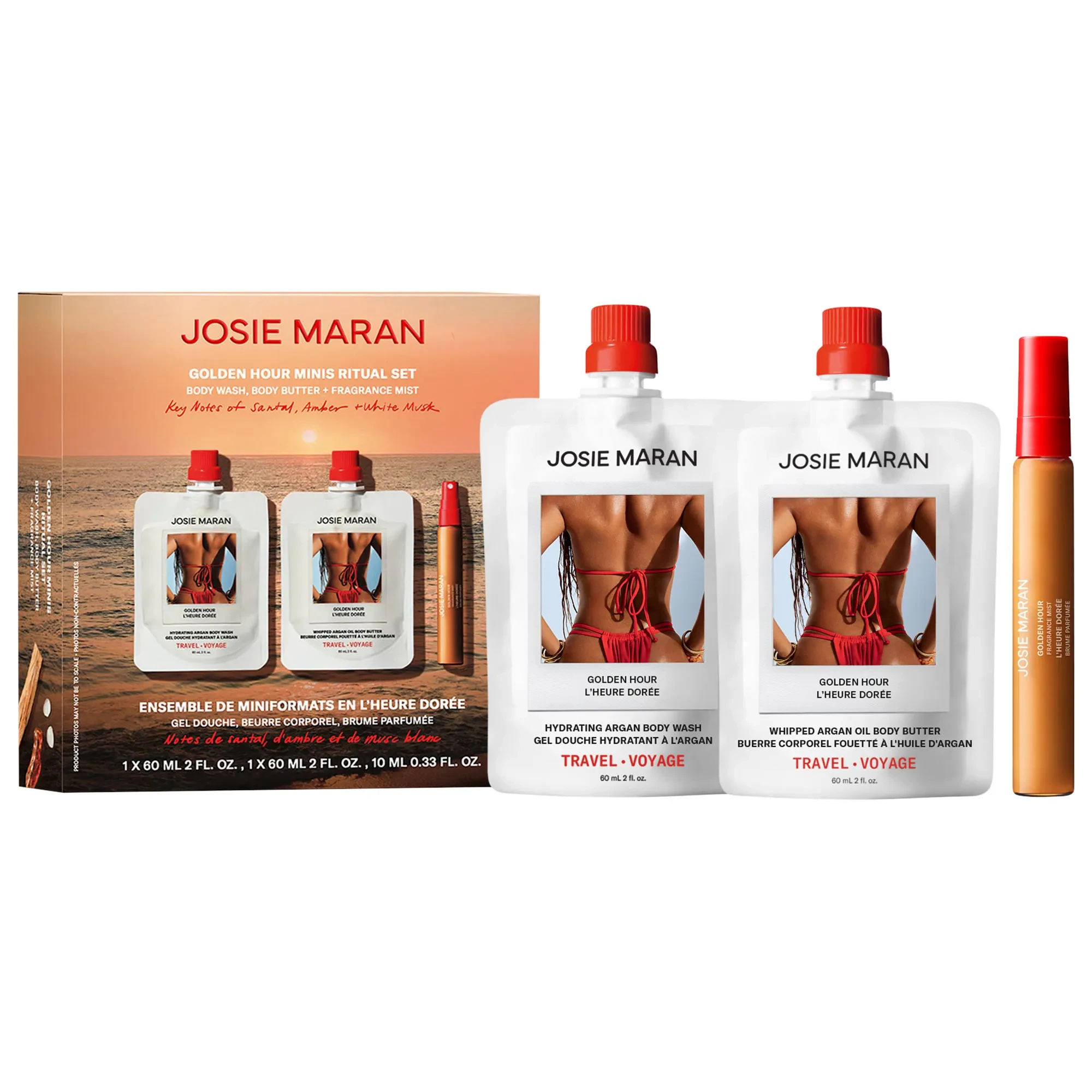 Golden Hour Mini Bodycare Ritual Gift Set for Hydration