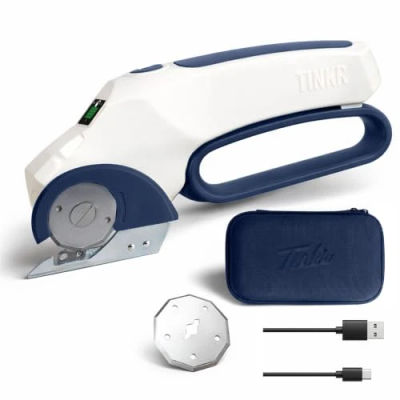 TINKR Laser Electric Scissors - Midnight Blue