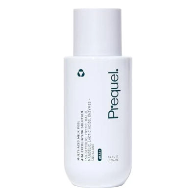 Prequel Skin Multi Acid Milk Peel - Glycolic Lactic AHA Exfoliant 7.6oz