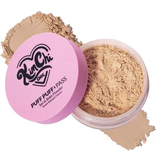 KimChiChic Beauty Puff Puff Pass Set & Bake Loose Setting Powder Makeup
