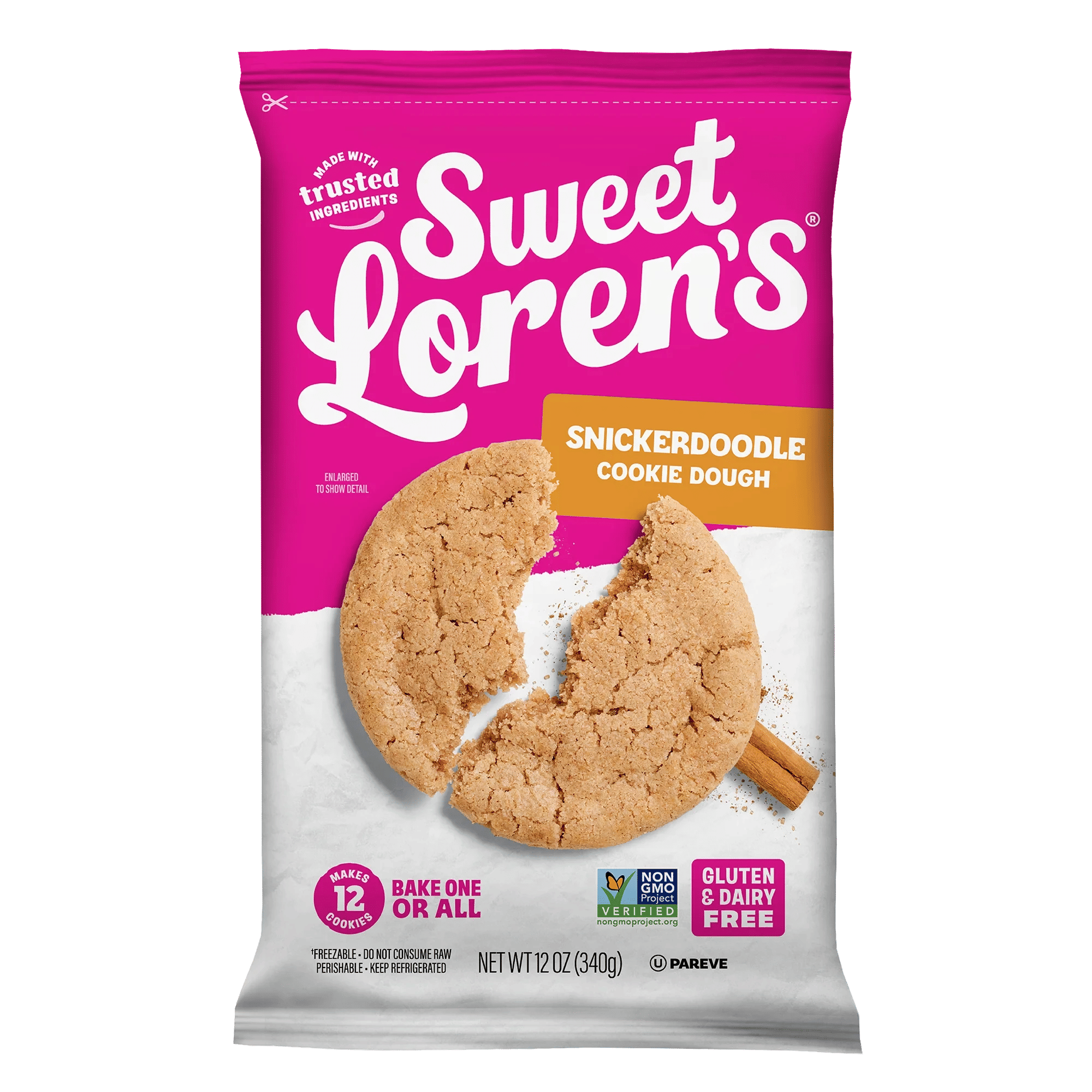 Sweet Loren's Snickerdoodle Cookie Dough