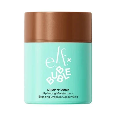 e.l.f. x Bubble Drop N' Dunk Hydrating Moisturizer + Bronzing Drops