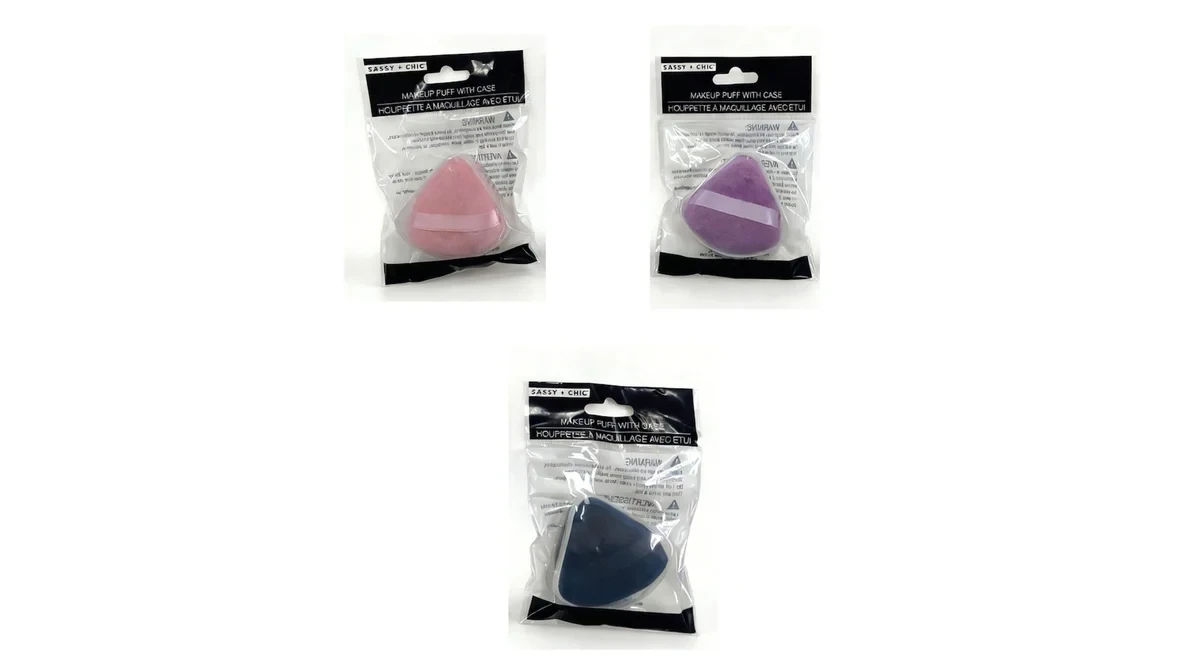 Sassy + Chic Powder Puff with Case