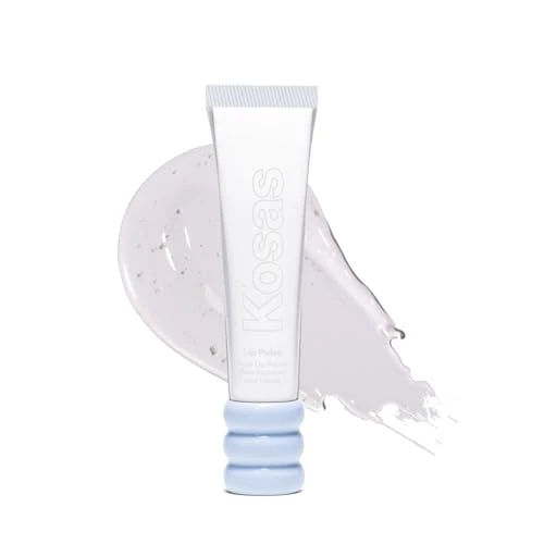 Kosas Lip Pulse Lip Plumper Gloss – Non-Sticky Hydrating Lip Gloss with Warming-Cooling Tingle, Mirror Shine Finish, Visibly Fuller Lips, Unspoken