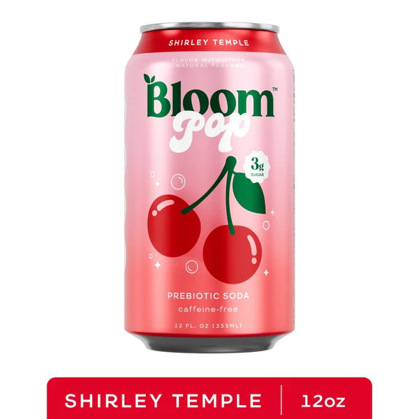 Shirley Temple Prebiotic Soda