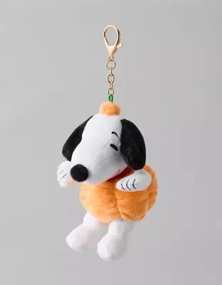 AE Snoopy Pumpkin Bag Charm