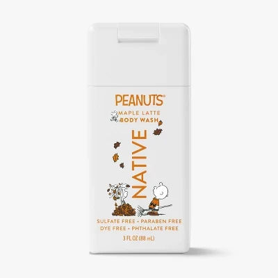 Native x Peanuts Maple Latte Body Wash