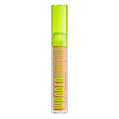 NYX PROFESSIONAL MAKEUP Wonder Snatch Concealer, Brightening, Lifting & Snatching Full Coverage Makeup Concealer with 24HR Wear, Vegan & Cruelty Free - Medium Light