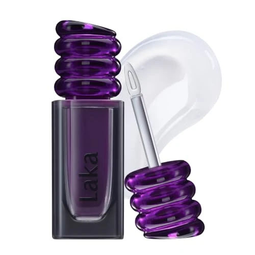 Laka Magic Lip Fixer | Lip Sealer & Top Coat for Long-Lasting Lip Color | Clear Gloss Finish with Metal Applicator | 0.15 oz