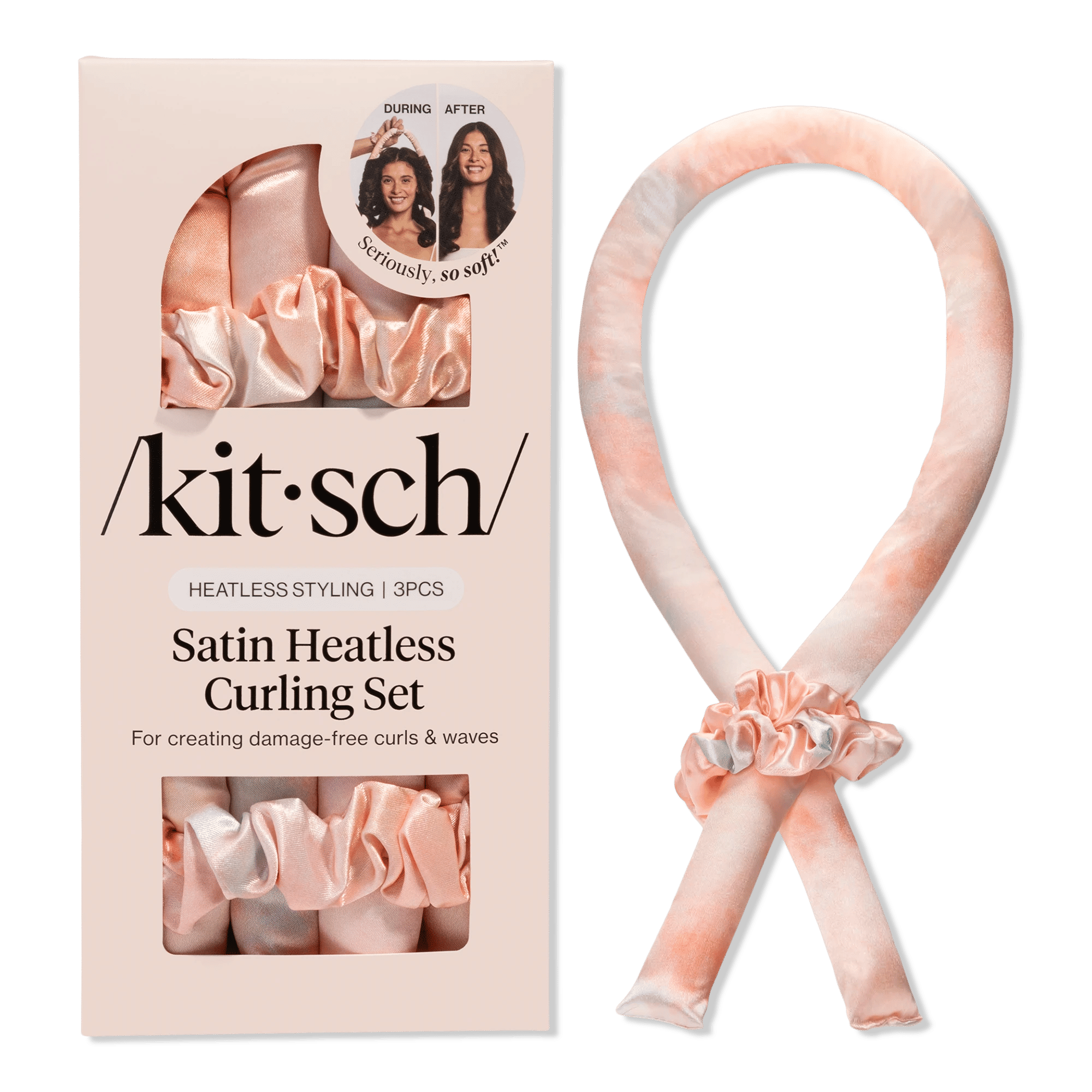 Heatless Curling Set - Satin - Tie Die