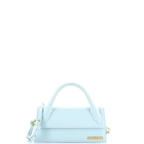 Jacquemus, Pre-Loved Le Chiquito Bag Leather Long, Blue