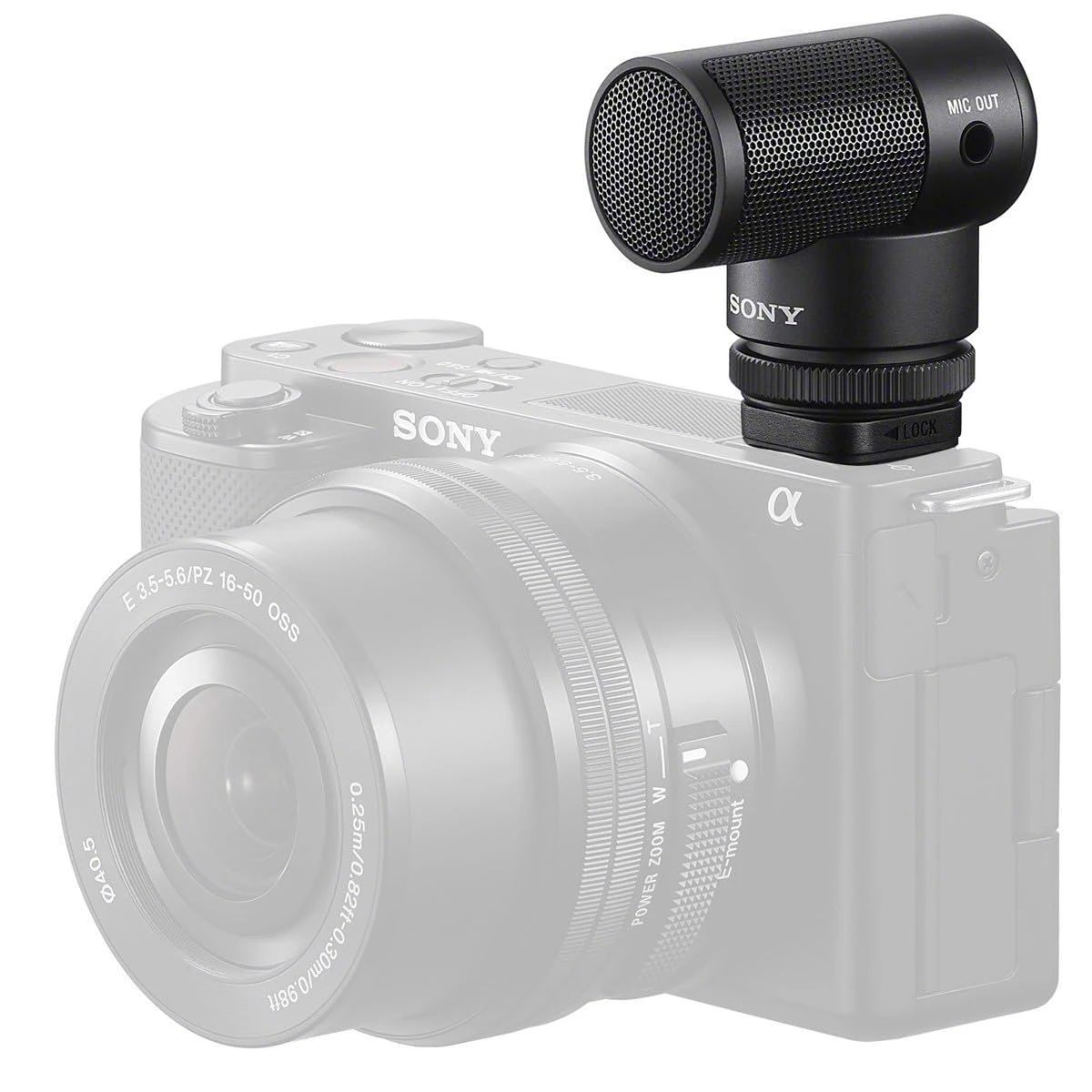Sony Vlogger Shotgun Microphone ECM-G1, Auxiliary