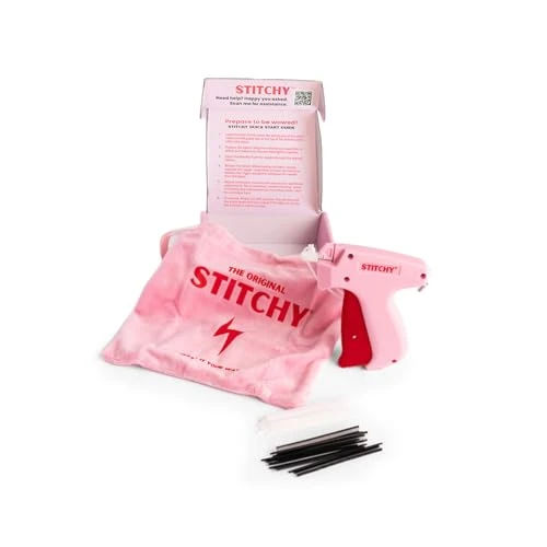 Stitchy Portable, TSA-Safe, No-Sew Instant Hemming Tool with Refills