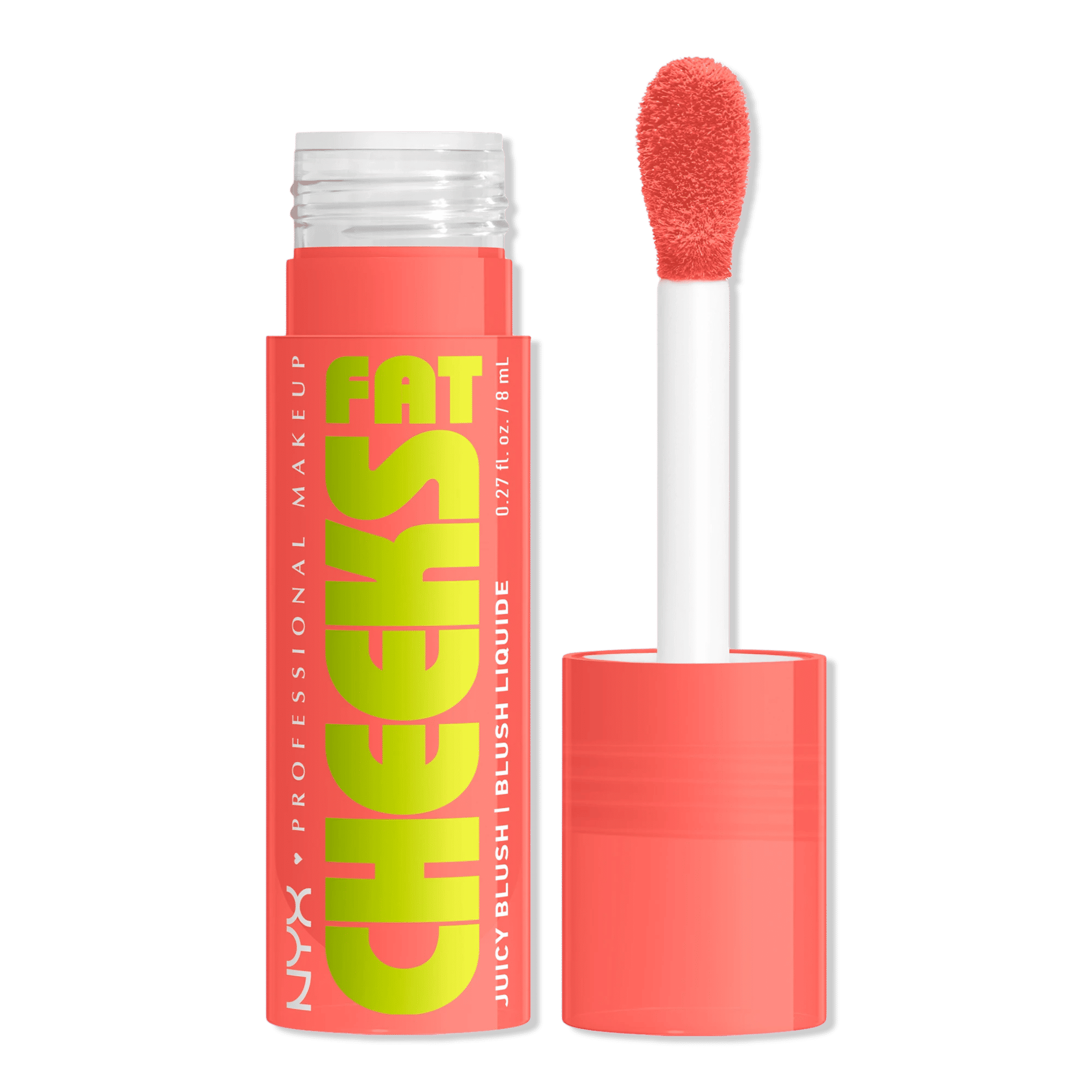 Fat Cheeks Dewy Liquid Blush - Papaya Plump