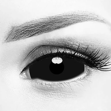 Sclera Black Contacts