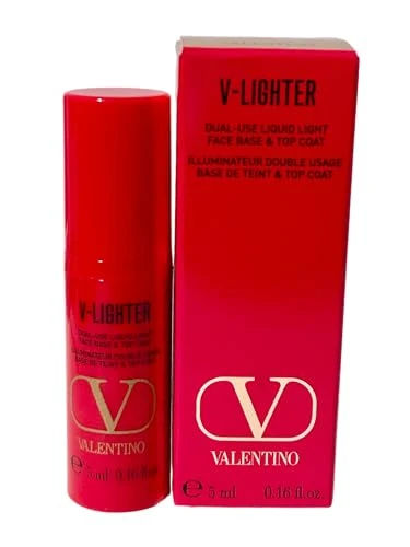 Valentino V-Lighter Rosa Dual Use Liquid Light Face Base & Top Coat Illuminateur Double Usage (MINI/SMALL/TRAVEL SIZE) - 7056