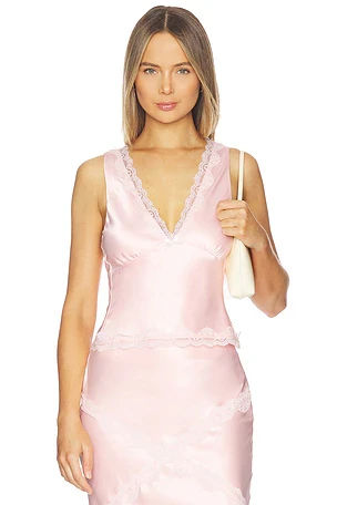 Pink Lace Top