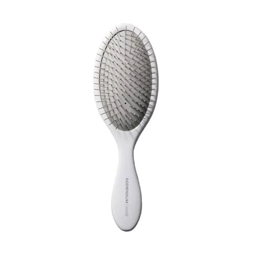 Luxury Wet Hair Brush – Fine Stainless Steel Bristles & Ergonomic Handle by Addendum Hair