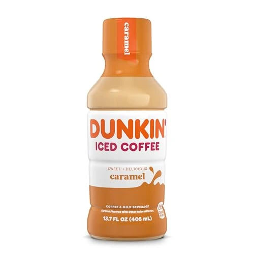 Dunkin' Donuts Caramel Iced Coffee, 13.7 fl oz